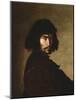 Self Portrait, C.1650 (Oil on Canvas)-Salvator Rosa-Mounted Giclee Print