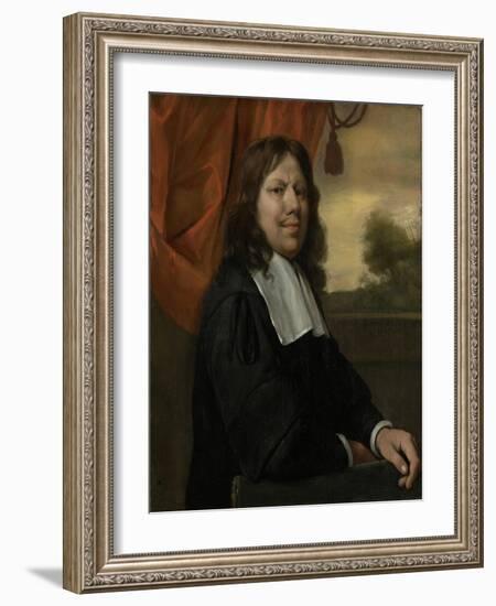 Self-Portrait, C. 1670-Jan Havicksz Steen-Framed Giclee Print