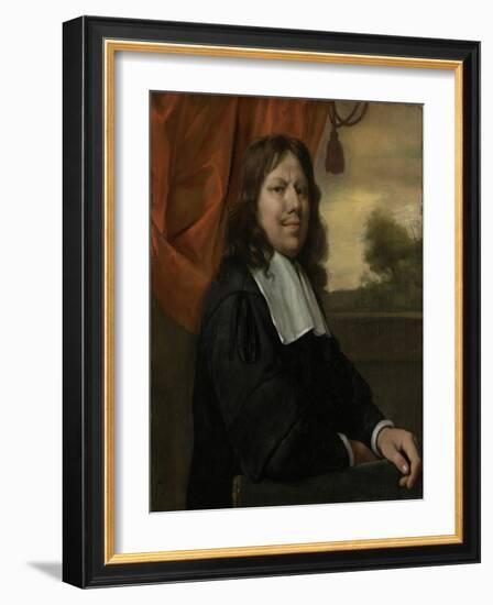 Self-Portrait, C. 1670-Jan Havicksz Steen-Framed Giclee Print