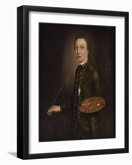 Self Portrait, C.1739-40-Thomas Gainsborough-Framed Giclee Print