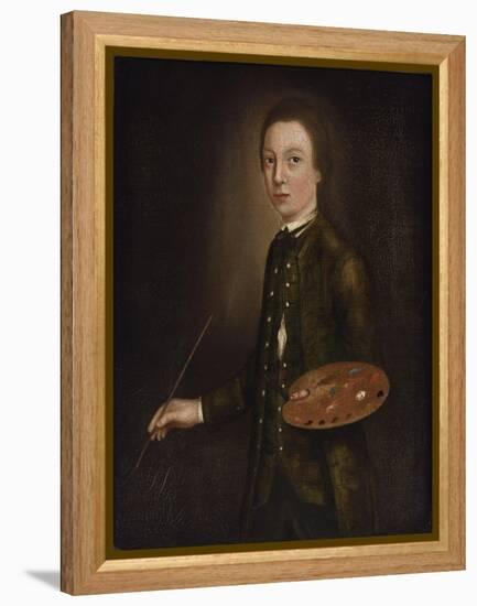 Self Portrait, C.1739-40-Thomas Gainsborough-Framed Premier Image Canvas