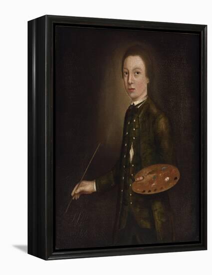 Self Portrait, C.1739-40-Thomas Gainsborough-Framed Premier Image Canvas