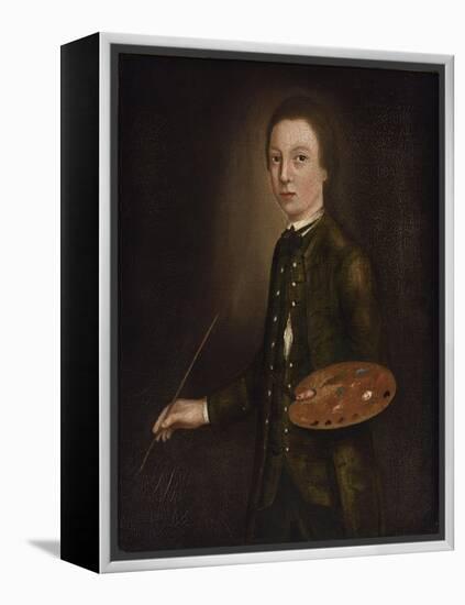 Self Portrait, C.1739-40-Thomas Gainsborough-Framed Premier Image Canvas