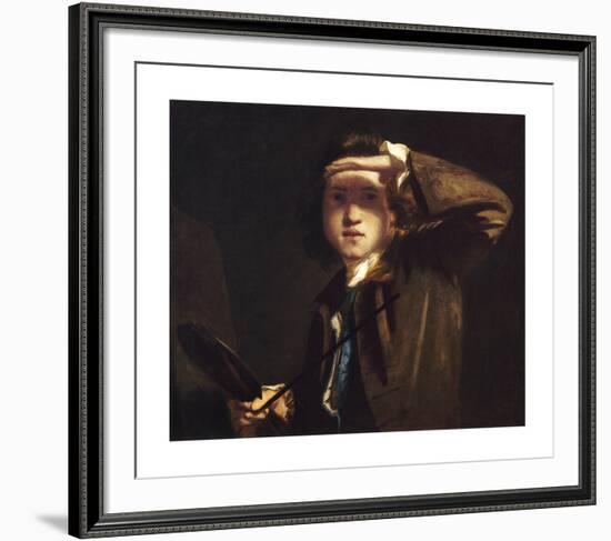 Self Portrait, c.1747-Sir Joshua Reynolds-Framed Premium Giclee Print