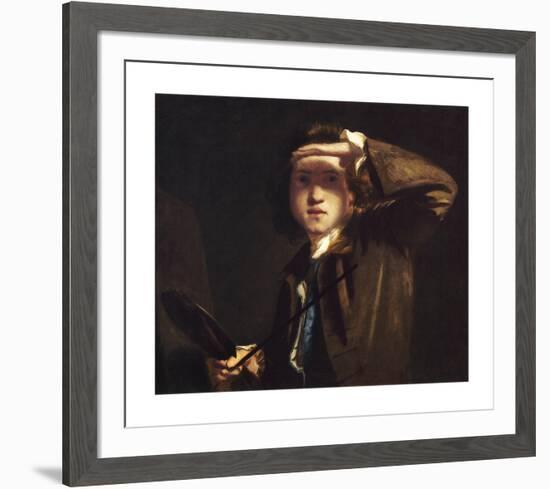 Self Portrait, c.1747-Sir Joshua Reynolds-Framed Premium Giclee Print