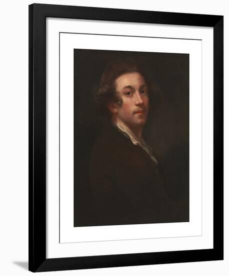 Self Portrait, c.1750-Sir Joshua Reynolds-Framed Premium Giclee Print