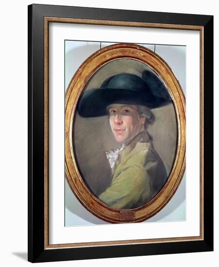 Self Portrait, c.1780-Dominique Vivant Denon-Framed Giclee Print