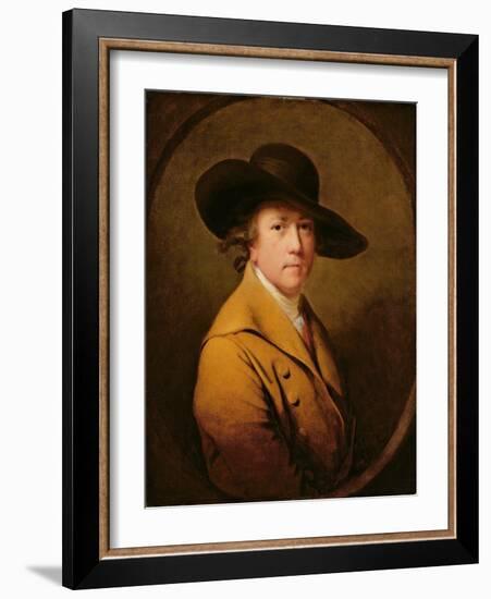 Self-Portrait, c.1780-Joseph Wright Of Derby-Framed Giclee Print