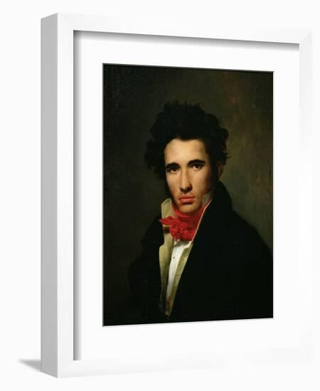 Self Portrait, c.1818-Leon Cogniet-Framed Giclee Print