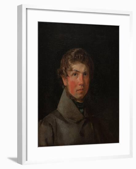 Self-Portrait, C.1833-Christen Schiellerup Købke-Framed Giclee Print