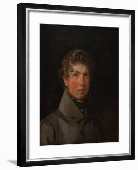 Self-Portrait, C.1833-Christen Schiellerup Købke-Framed Giclee Print