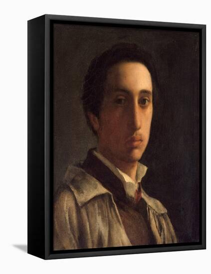 Self-Portrait, c.1855-56-Edgar Degas-Framed Premier Image Canvas