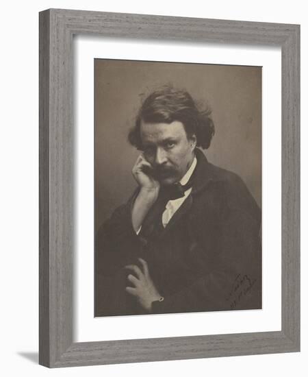 Self portrait, c.1855-Nadar-Framed Photographic Print