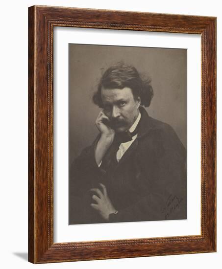 Self portrait, c.1855-Nadar-Framed Photographic Print