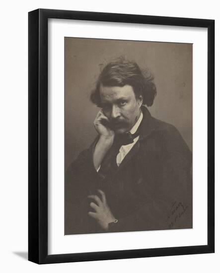 Self portrait, c.1855-Nadar-Framed Photographic Print