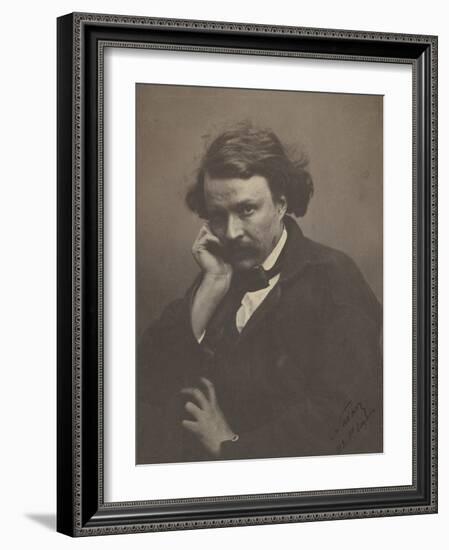 Self portrait, c.1855-Nadar-Framed Photographic Print