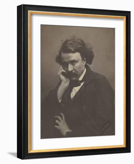 Self portrait, c.1855-Nadar-Framed Photographic Print