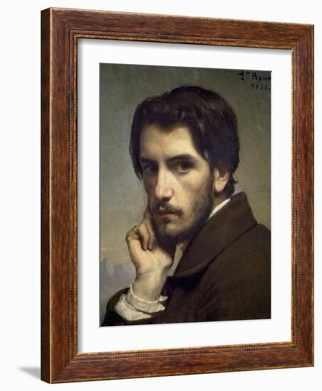 Self Portrait, c.1855-Leon Joseph Florentin Bonnat-Framed Giclee Print