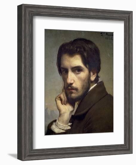 Self Portrait, c.1855-Leon Joseph Florentin Bonnat-Framed Giclee Print