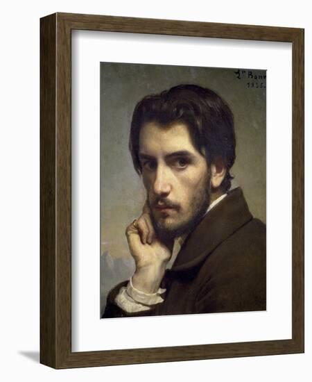 Self Portrait, c.1855-Leon Joseph Florentin Bonnat-Framed Giclee Print