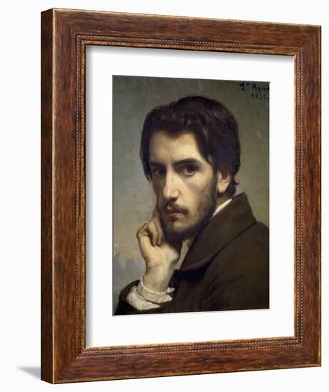 Self Portrait, c.1855-Leon Joseph Florentin Bonnat-Framed Giclee Print