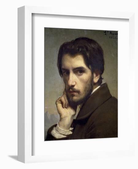 Self Portrait, c.1855-Leon Joseph Florentin Bonnat-Framed Giclee Print