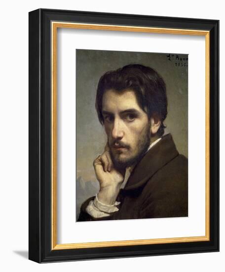 Self Portrait, c.1855-Leon Joseph Florentin Bonnat-Framed Giclee Print