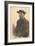 Self Portrait, c.1857-Edgar Degas-Framed Giclee Print