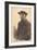 Self Portrait, c.1857-Edgar Degas-Framed Giclee Print