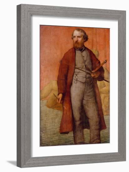 Self Portrait, C.1860 (Oil on Canvas)-William Page-Framed Giclee Print