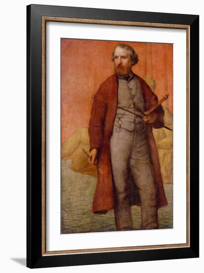 Self Portrait, C.1860 (Oil on Canvas)-William Page-Framed Giclee Print