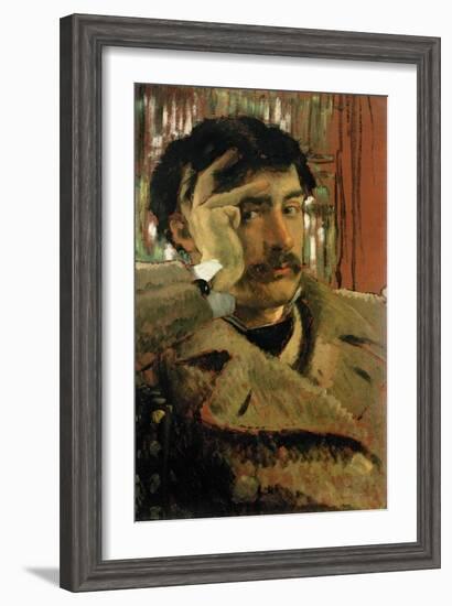 Self Portrait, c.1865-James Tissot-Framed Giclee Print