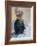 Self Portrait, c.1880-Mary Stevenson Cassatt-Framed Premium Giclee Print