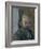 Self Portrait, C. 1880-Paul Cézanne-Framed Giclee Print