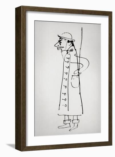 Self Portrait, c.1885-Henri de Toulouse-Lautrec-Framed Giclee Print