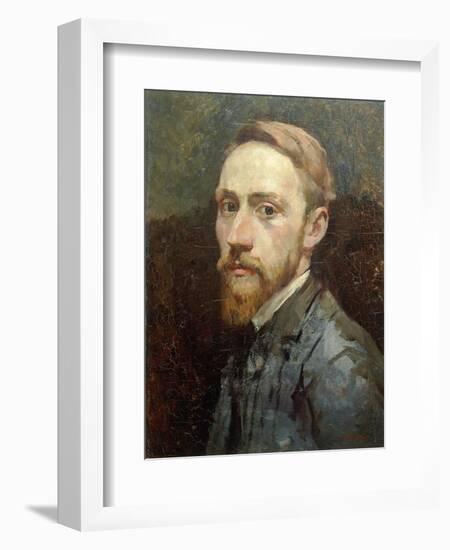 Self Portrait, C.1889-90-Edouard Vuillard-Framed Giclee Print