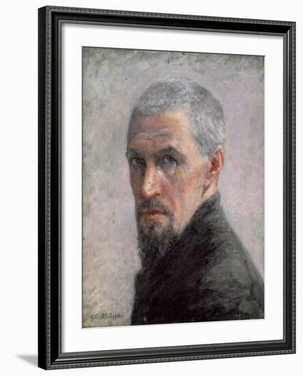 Self Portrait, c.1889-Gustave Caillebotte-Framed Giclee Print