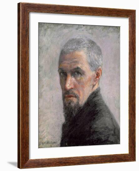 Self Portrait, c.1889-Gustave Caillebotte-Framed Giclee Print