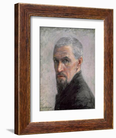 Self Portrait, c.1889-Gustave Caillebotte-Framed Giclee Print