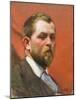 Self Portrait, C. 1890 (Oil on Canvas)-Edward Henry Potthast-Mounted Giclee Print