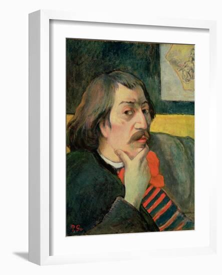 Self Portrait, c.1893-Paul Gauguin-Framed Giclee Print