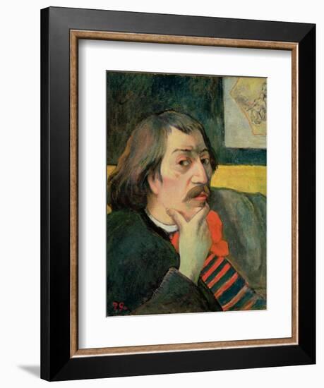 Self Portrait, c.1893-Paul Gauguin-Framed Giclee Print