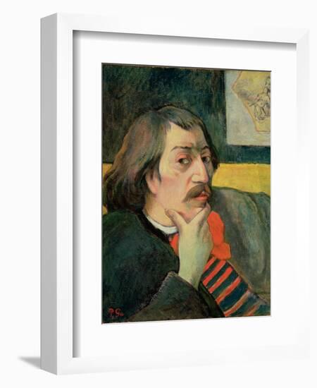 Self Portrait, c.1893-Paul Gauguin-Framed Giclee Print