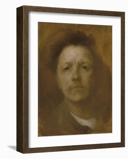 Self-Portrait, c.1893-Eugene Carriere-Framed Giclee Print