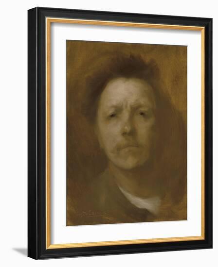 Self-Portrait, c.1893-Eugene Carriere-Framed Giclee Print