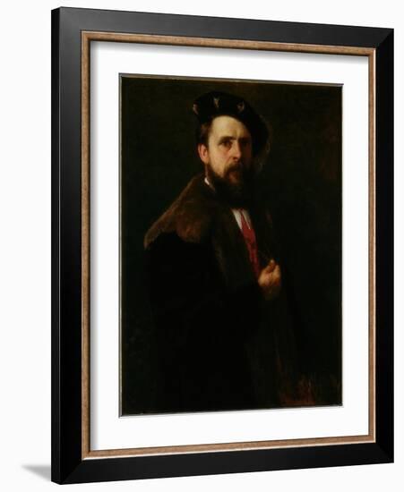 Self Portrait, C.1913-Robert Jobling-Framed Giclee Print