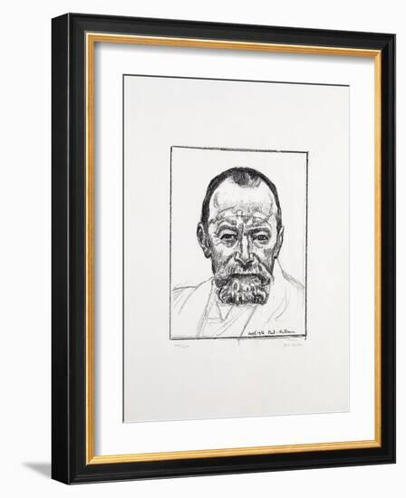 Self Portrait, C. 1916-8-Ferdinand Hodler-Framed Giclee Print