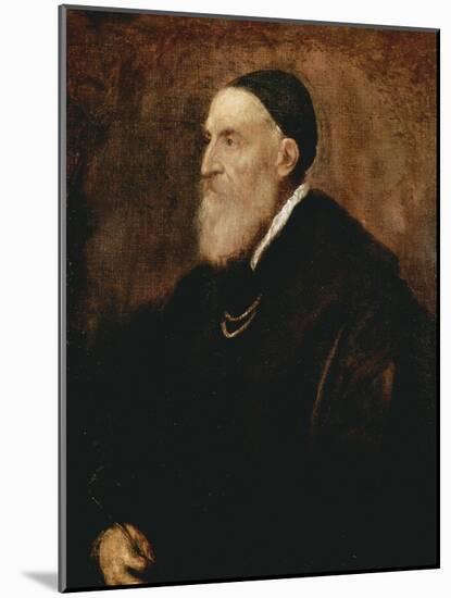 Self-Portrait, C1567-Titian (Tiziano Vecelli)-Mounted Giclee Print