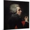 Self-Portrait, C1789-Jacques Louis David-Mounted Giclee Print