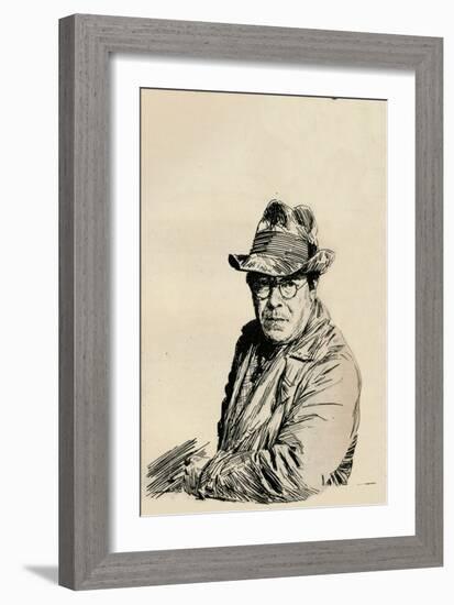 Self Portrait, C1933-Joseph Simpson-Framed Giclee Print